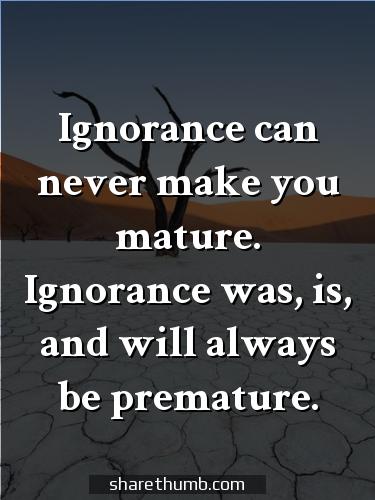 ignorance and education quotes
